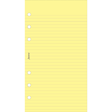 Picture of Filofax Personal Ruled Notepad Yellow