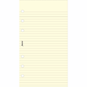 Picture of Filofax Personal Ruled Notepaper Cotton Cream