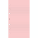 Picture of Filofax Personal Ruled Notepaper Pink