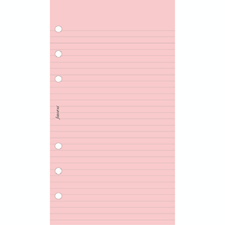 Picture of Filofax Personal Ruled Notepaper Pink