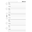 Picture of Filofax Pocket Address Sheets