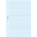 Picture of Filofax Pocket Ruled Notepaper Blue