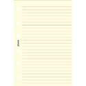 Picture of Filofax Pocket Ruled Notepaper Cotton Cream