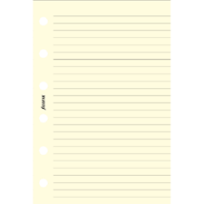 Picture of Filofax Pocket Ruled Notepaper Cotton Cream