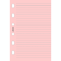 Picture of Filofax Pocket Ruled Notepaper Pink