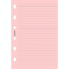 Picture of Filofax Pocket Ruled Notepaper Pink