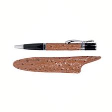 Picture of Monteverde Mini Jewelria Leather Tan Ballpoint Pen