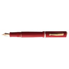 Picture of Delta Via Veneto Red with Gold Fountain Pen Broad Nib