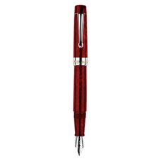 Picture of Delta Vintage Ruby Red Fountain Pen Fine Nib