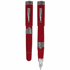 Picture of Delta Alfa Romeo Grand Sport Limited Edition Red Fountain Pen Broad Nib