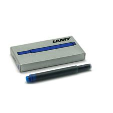 Picture of Lamy T 10 Blue Black Ink Cartridge 5 per Pack