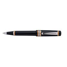 Picture of Delta Dolcevita Soiree Undersize Black & Sterling Silver Ballpoint Pen