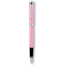 Picture of Aurora Talentum Finesse Pink with Chrome Trim Fountain Pen Broad Nib