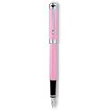 Picture of Aurora Talentum Finesse Pink with Chrome Trim Fountain Pen Extra Fine Nib
