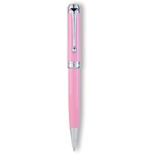 Picture of Aurora Talentum Finesse Pink with Chrome Trim Ballpoint Pen