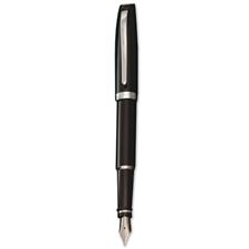 Picture of Aurora Style Resin Black Pepper Fountain Pen Fine Nib