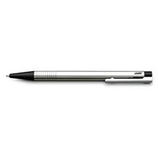 Picture of Lamy Logo Stainless Steel Black Trim Ballpoint Pen