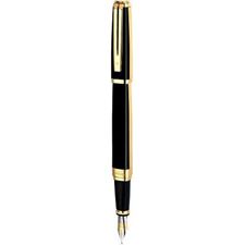 Picture of Waterman Exception Night and Day Gold Trim Fountain Pen Fine Nib