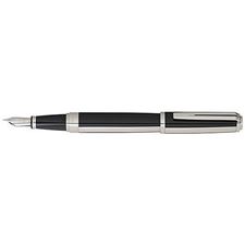 Picture of Waterman Exception Night and Day Platinum Fountain Pen Medium Nib