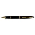 Picture of Waterman Carene Black Sea Gold Trims Rollerball Pen
