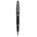Picture of Waterman Expert II Black Lacquer Chrome Trim Fountain Pen Fine Nib