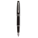 Picture of Waterman Expert II Black Lacquer Chrome Trim Fountain Pen Medium Nib