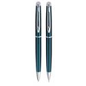 Picture of Waterman Hemisphere Metallic Blue Ballpen and Pencil Set