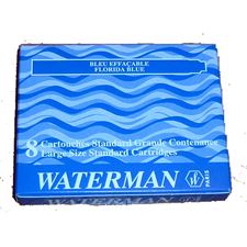 Picture of Waterman Fountain Pen Cartridges Blue (8 Per Box)