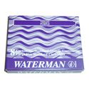 Picture of Waterman Fountain Pen Cartridges Purple (8 Per Box)