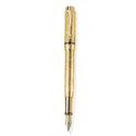 Picture of Parker Duofold Presidential Esparto 18kt Solid Gold Fountain Pen Medium Nib