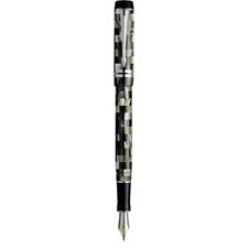 Picture of Parker Duofold Checks Green Fountain Pen Fine Nib