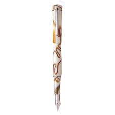 Picture of Laban Scepter Ivory Brown Electric Fountain Pen Medium Nib