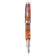 Picture of Laban Expression Tiger Yellow Fountain Pen Medium Nib