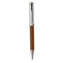 Picture of Laban Real Leather Sterling Silver ST-920-1RL Light Brown Ballpoint Pen