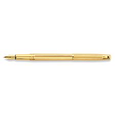 Picture of Caran dAche Madison Cisele Gold Plated Fountain Pen Broad Nib