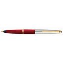 Picture of Parker 45 Burgundy Gold Trim with Dome Fountain Pen Broad Nib
