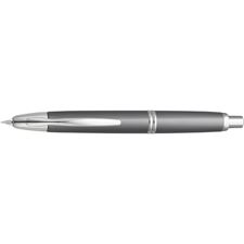 Picture of Namiki Vanishing Point Gun Metal Gray Fountain Pen Medium Nib