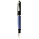 Picture of Pelikan Souveran 805 Black And Blue Fountain Pen Fine Nib