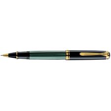 Picture of Pelikan Souveran 800 Black And Green Rollerball Pen