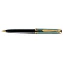 Picture of Pelikan Souveran 800 Black And Green Ballpoint Pen