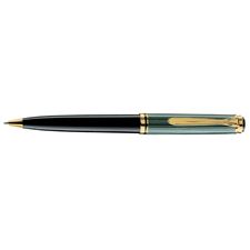 Picture of Pelikan Souveran 800 Black And Green Ballpoint Pen