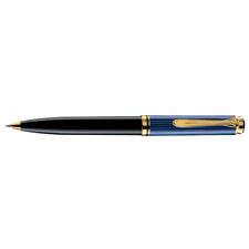 Picture of Pelikan Souveran 800 Black And Blue Ballpoint Pen