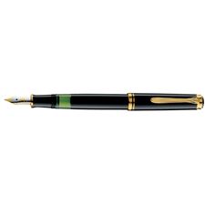 Picture of Pelikan Souveran 400 Black Fountain Pen Medium Nib