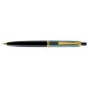 Picture of Pelikan Souveran 400 Black And Green Ballpoint Pen