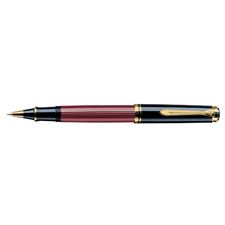 Picture of Pelikan Souveran 600 Black And Red Rollerball Pen