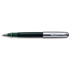 Picture of Pelikan Souveran 425 Green And Silver Rollerball Pen