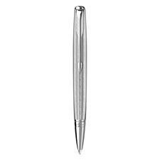 Picture of Parker Sonnet Refresh Chiseled Silvery Chrome Trim Mono Ballpoint Pen