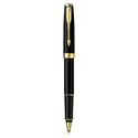 Picture of Parker Sonnet Refresh Black Lacquer Gold Trim Rollerball Pen