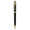 Picture of Parker Sonnet Black Lacquer Gold Trim Ballpoint Pen