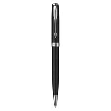 Picture of Parker Sonnet Matte Black Chrome Trim Ballpoint Pen